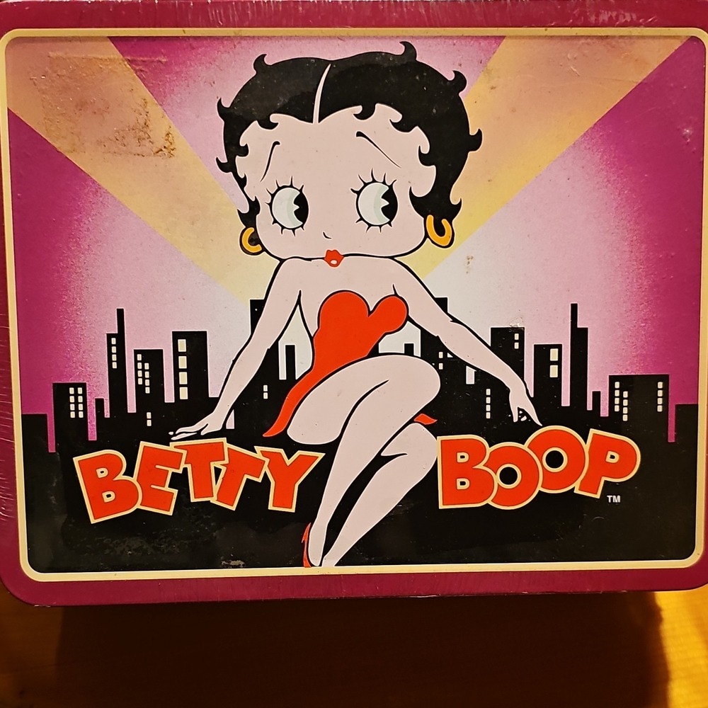 Betty Boop Metal Lunchbox City Edition Collectible Tin new still wrapped